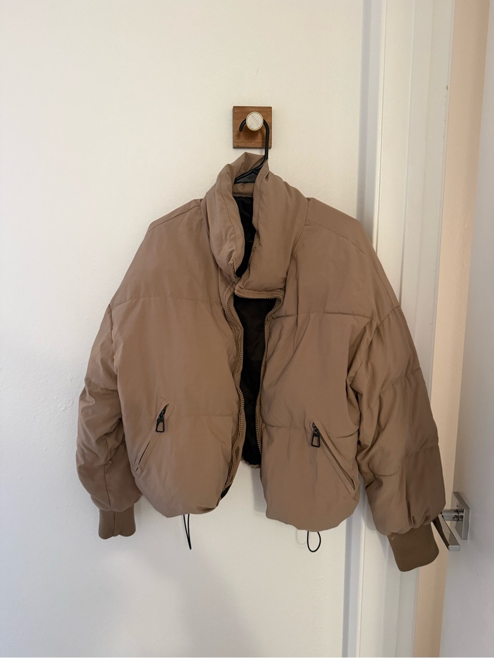 H&M Puffer Jacket - Taupe